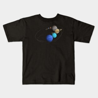 Solar System Classic Kids T-Shirt